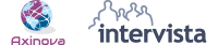 Axinova and Intervista Logo Combined